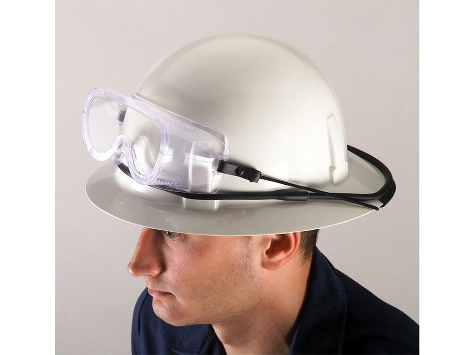 MSA 449895 Black Goggle Retaining Ring for Hard Hat